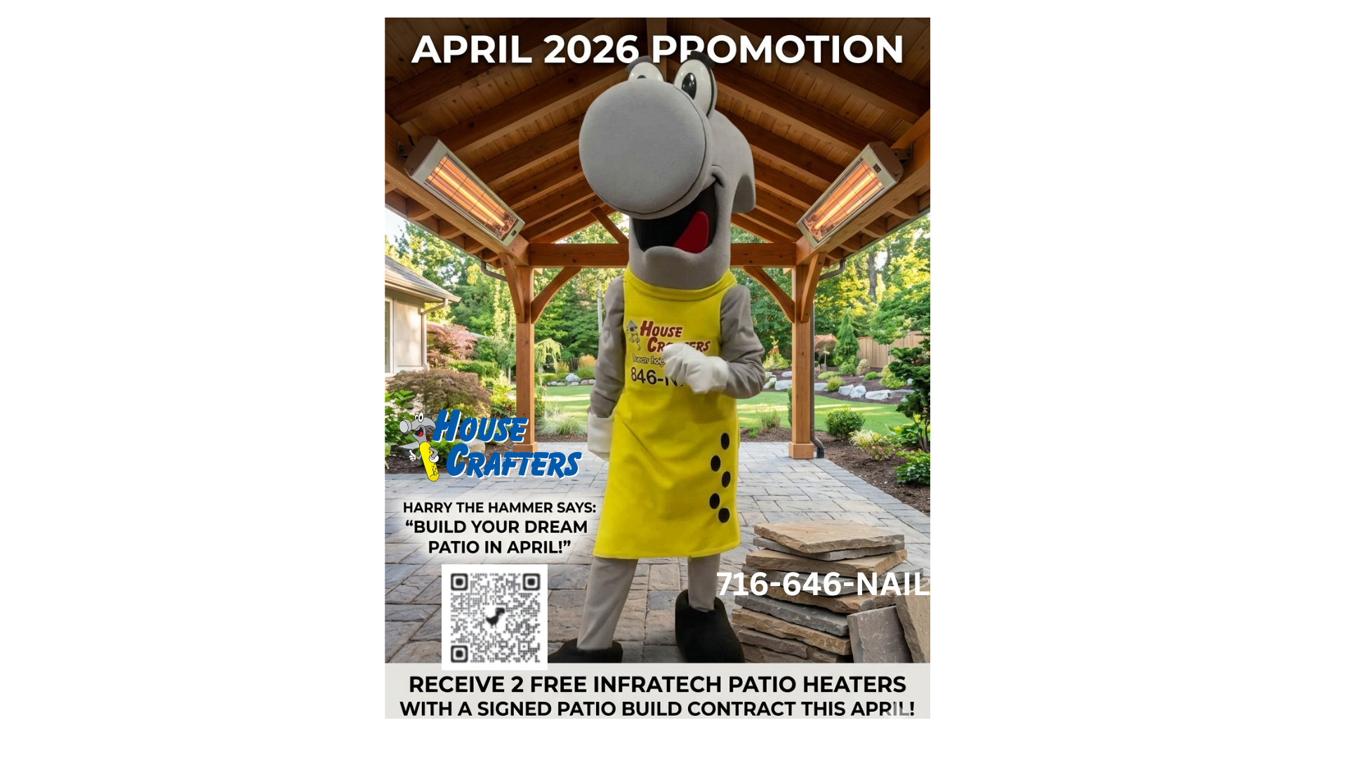 April 2026 Covered Patio Promotion